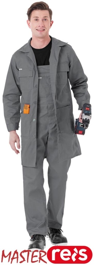 FARTUCH OCHRONNY FM MASTER MĘSKI SZARY