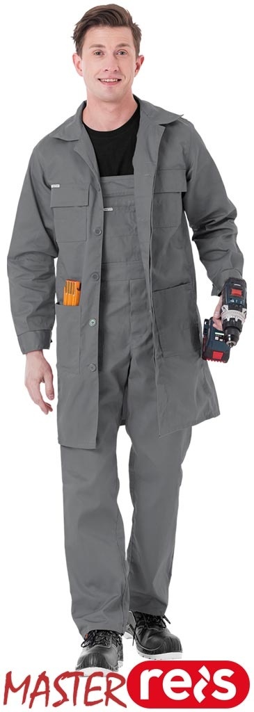 FARTUCH OCHRONNY FM MASTER MĘSKI SZARY