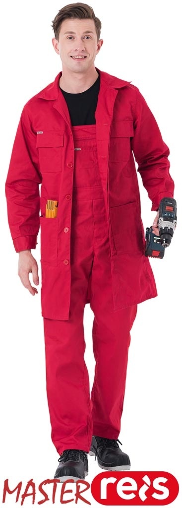 FARTUCH OCHRONNY FM MASTER MĘSKI CZERWONY