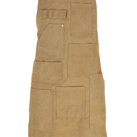 FARTUCH OCHRONNY METIER, KIESZENIE BEŻOWY