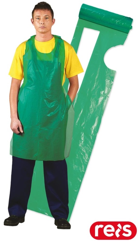 FARTUCH ROLL FOLIOWY 100SZT W ROLCE ZIELONE