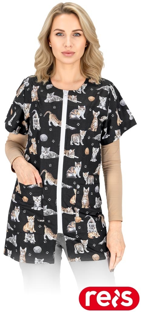 FARTUCH KOTKI TUNIKA, DLA WETERYNARZY, GROOMERÓW, PIELĘGNACJA ZWIERZĄT