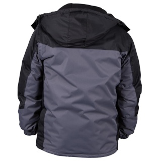 KURTKA OCHRONNA OCIEPLANA FANGER POLAR SZARO-CZARNA