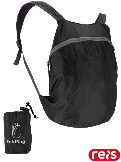 PLECAK FLY CZARNO-SZARY, BIWAK, SURVIVAL, 10L