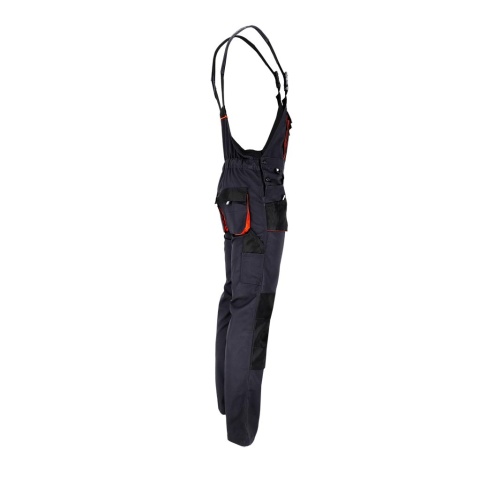 SPODNIE OCHRONNE OGRODNICZKI FORECO SZARO-CZARNE