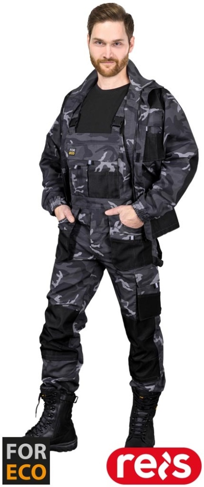 SPODNIE OCHRONNE OGRODNICZKI FORECO MORO