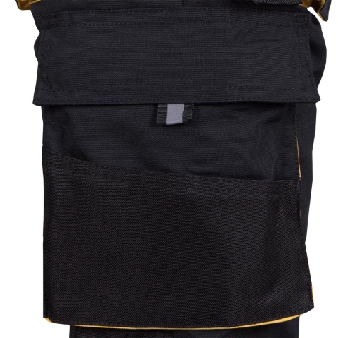 SPODNIE OCHRONNE OGRODNICZKI FORECO CZARNO-ŻÓŁTE