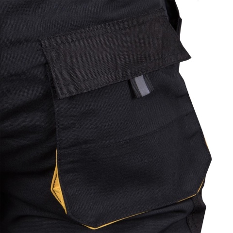 SPODNIE OCHRONNE OGRODNICZKI FORECO CZARNO-SZARE