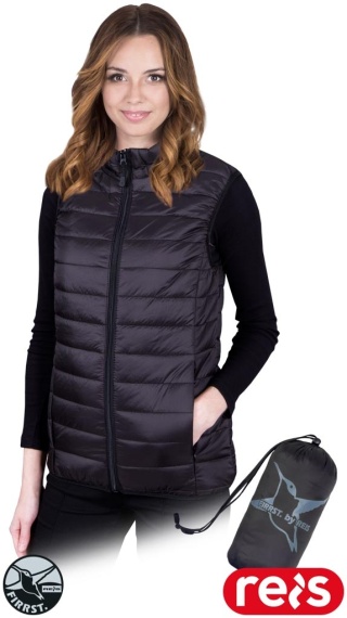 BEZRĘKAWNIK OCHRONNY OCIEPLANY DART DAMSKI PAKOWANY W WOREK