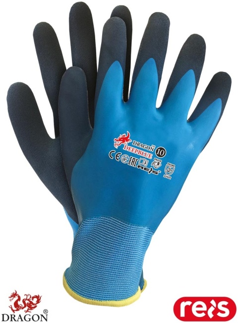 RĘKAWICE OCHRONNE DEEPBLUE 12par
