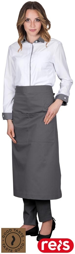 ZAPASKA OCHRONNA GRETTO CIEMNOSZARY DWIE DŁUGOŚCI