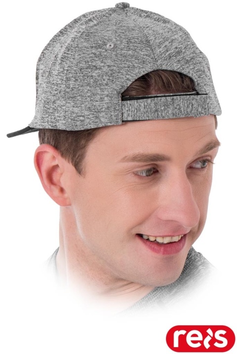 CZAPKA OCHRONNA BOB Z DASZKIEM ZAPINANA NA RZEP