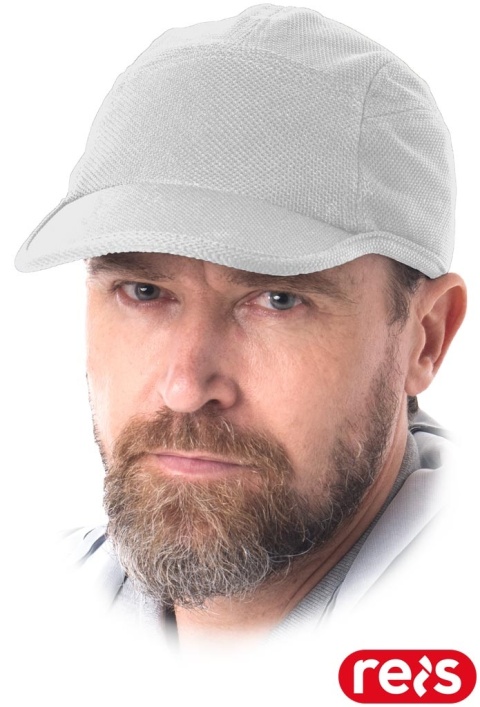 CZAPKA Z DASZKIEM PRZEWIEWNA OCHRONNA FREE BIAŁA