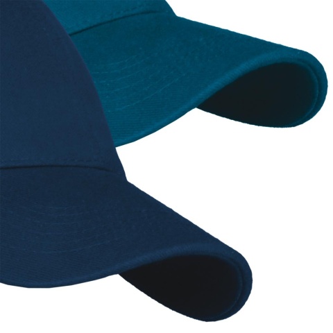 CZAPKA OCHRONNA LUX USZTYWNIANA Z DASZKIEM ZAPINANA NA RZEP SZARA