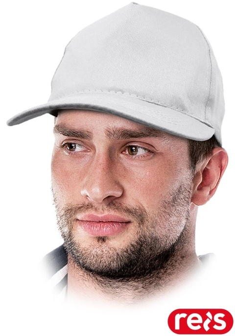 CZAPKA OCHRONNA MZ Z DASZKIEM BIAŁA