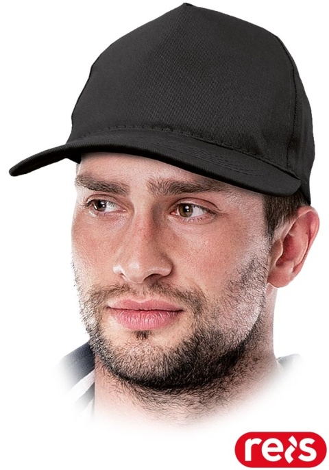 CZAPKA OCHRONNA MZ Z DASZKIEM CZARNA
