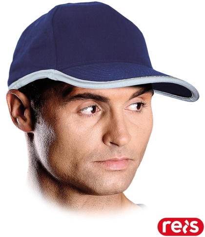 CZAPKA OCHRONNA STRAP BAWEŁNA NIEBIESKA