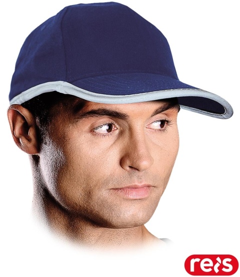 CZAPKA OCHRONNA STRAP BAWEŁNA NIEBIESKA