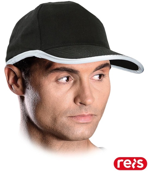 CZAPKA OCHRONNA STRAP BAWEŁNA CZARNA