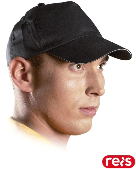 CZAPKA OCHRONNA TOP Z DASZKIEM CZARNA