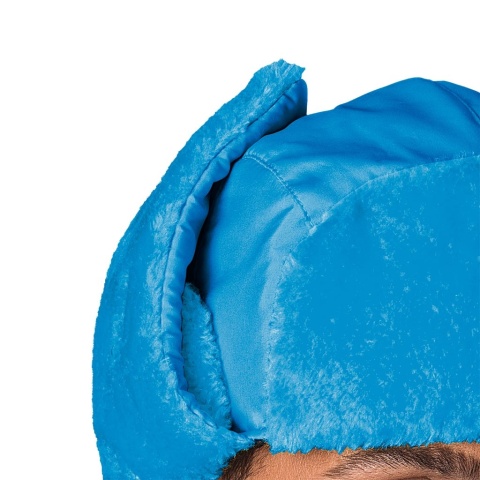 CZAPKA OCIEPLANA OCHRONNA EXTREME USZANKA FUTERKO USZY GRANATOWA