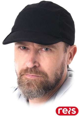 CZAPKA Z DASZKIEM PRZEWIEWNA OCHRONNA FREE CZARNA