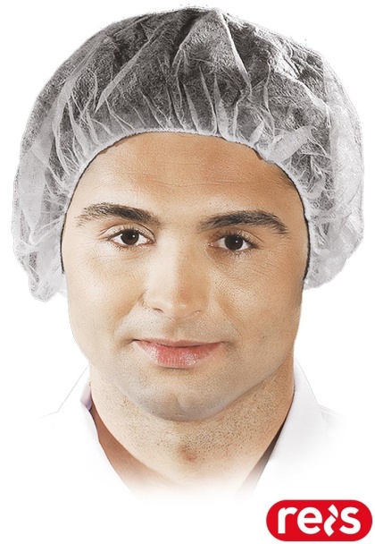 CZEPEK Z POLIPROPYLENU TYP PIECZARKA Z GUMKĄ 100SZT