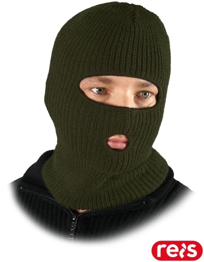 KOMINIARKA OCHRONNA KOM Z DWOMA OTWORAMI NA USTA I NOS