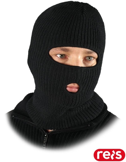 KOMINIARKA OCHRONNA KOM Z DWOMA OTWORAMI NA USTA I NOS