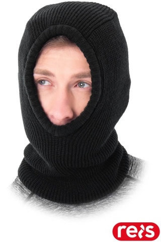 KOMINIARKA OCHRONNA POD HEŁM KAS CZARNA