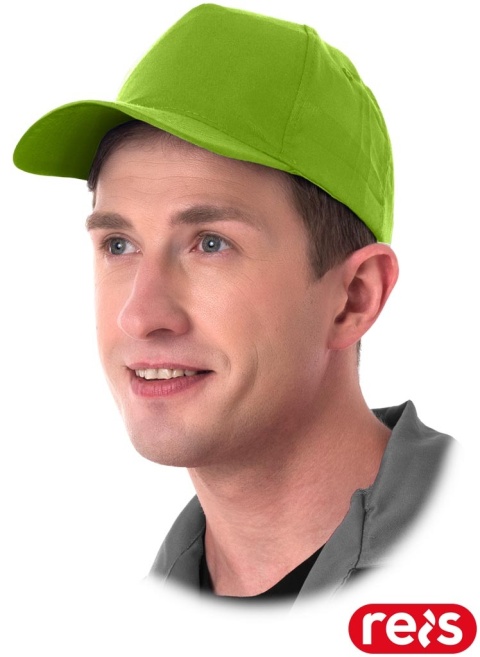 CZAPKA OCHRONNA Z DASZKIEM SELEDYNOWA