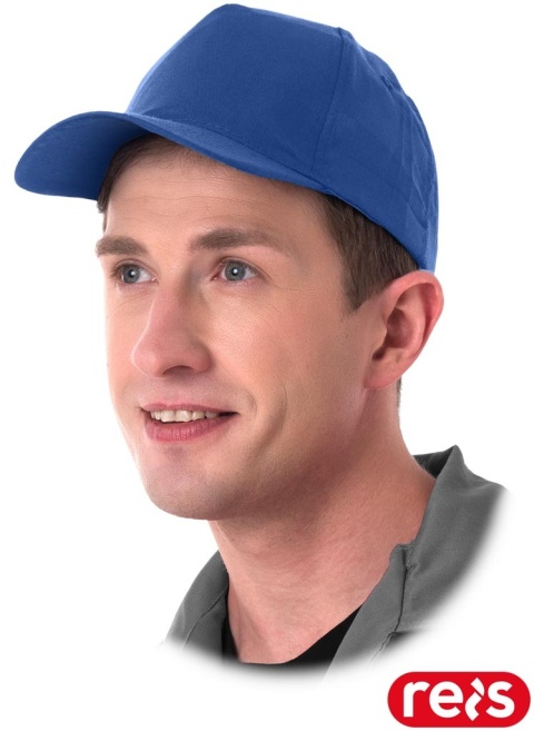 CZAPKA OCHRONNA Z DASZKIEM NIEBIESKA