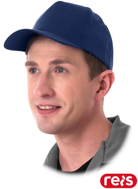 CZAPKA OCHRONNA Z DASZKIEM GRANATOWA