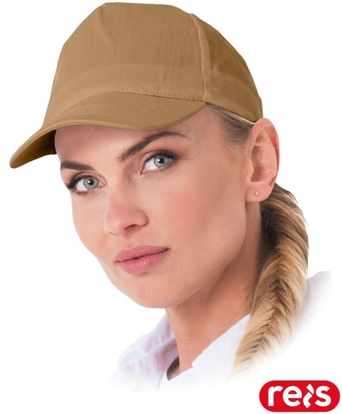 CZAPKA OCHRONNA Z DASZKIEM BEŻOWA