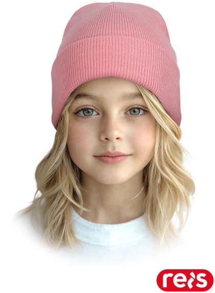 CZAPKA OCIEPLANA BAW-KIDS ZIMOWA DLA DZIECI PRZĘDZA AKRYLOWA