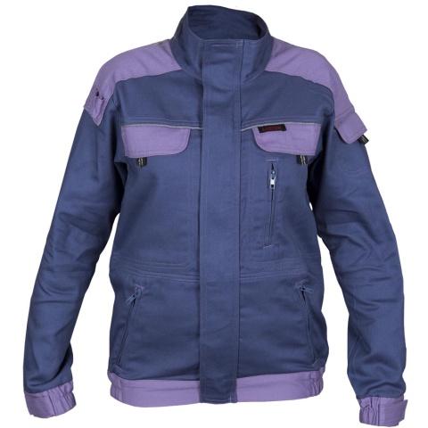 SPODNIE OCHRONNE DO PASA CORTON 100% BAWEŁNA ODBLASKOWE ELEMENTY GRANATOWO-NIEBIESKA