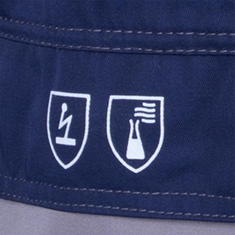 BLUZA OCHRONNA CHEMANT ANTYELEKTROSTATYCZNA CHRONIĄCA PRZED CIEKŁYMI CHEMIKALIAMI