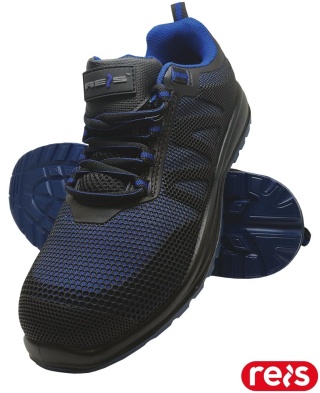 BUTY BEZPIECZNE CUBE, S1P FO SR, PÓŁBUTY ROBOCZE CZARNO-NIEBIESKIE