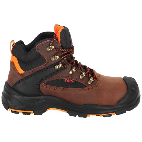 BUTY BEZPIECZNE FINO, S3L SR FO HRO, TRZEWIKI ROBOCZE, ODPORNE NA KONTAKT Z GORĄCYM PODŁOŻEM