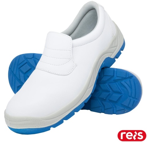 BUTY BEZPIECZNE FODREISBLUE-M, MOKASYNY ROBOCZE WCIĄGANE, SB FO SRC