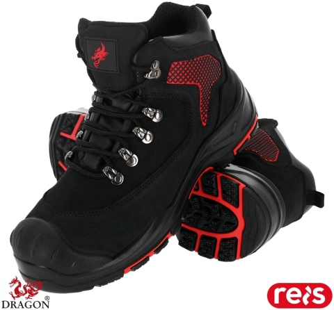 BUTY BEZPIECZNE MEFISTO, TRZEWIKI ROBOCZE, S3L SR FO HRO, ODPORNE NA KONTAKT Z GORĄCYM PODŁOŻEM