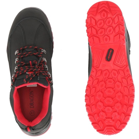 BUTY BEZPIECZNE NECKER, PÓŁBUTY ROBOCZE NUBUCK, SB FO SRA