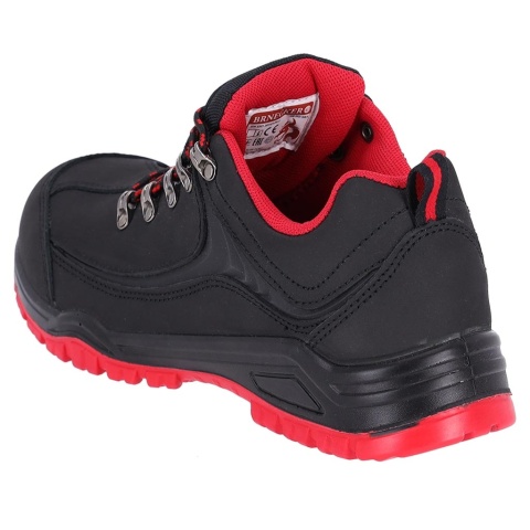 BUTY BEZPIECZNE NECKER, PÓŁBUTY ROBOCZE NUBUCK, SB FO SRA