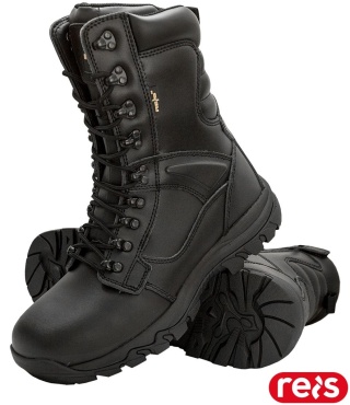 BUTY BEZPIECZNE KOZAKI ROBOCZE ZE SKÓRY, SB FO SRA, PATROL