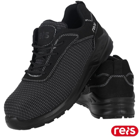 BUTY BEZPIECZNE PÓŁBUTY ROBOCZE, SZNURÓWKI STRUNOWE, STING-P, S1 PL SR FO