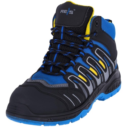 BUTY BEZPIECZNE TRZEWIKI SIATKA, MIKROFIBRA, S1P SRC, SWEDEN-T