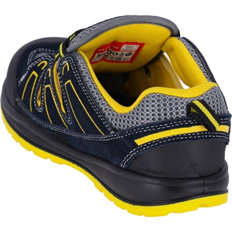 BUTY BEZPIECZNE SANDAŁY ROBOCZE, ZAMSZ, SIATKA, TITO-S, S1 SRC