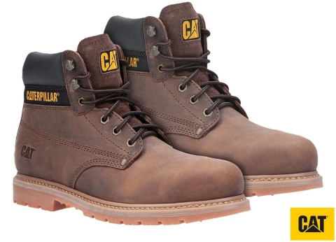 BUTY BEZPIECZNE TRZEWIKI POWERPLANT CATERPILLAR WYKONANE ZE SKÓRY NUBUCK