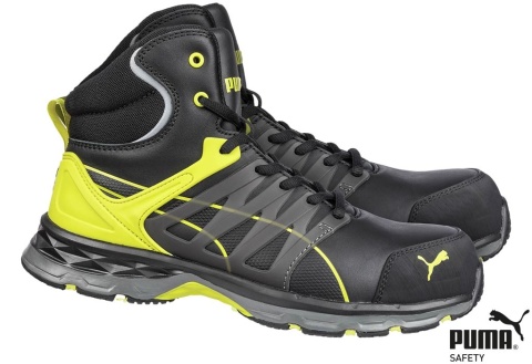 BUTY BEZPIECZNE, TRZEWIKI ROBOCZE PUMA, S3 ESD HRO SRC, VELOS3-T, VELOCITY 2.0 YELLOW MID
