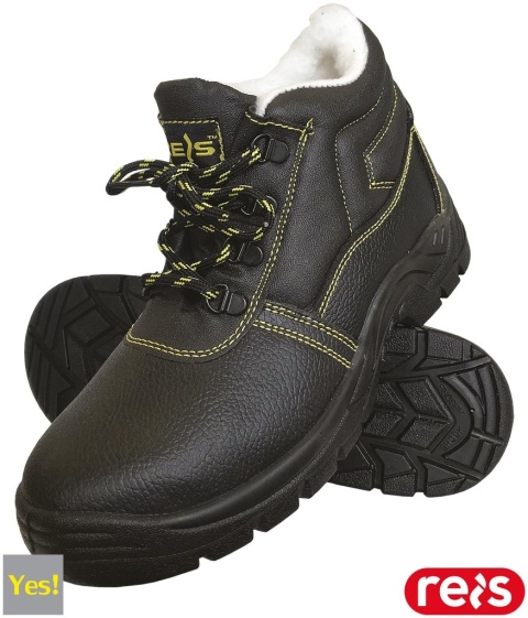 BUTY BEZPIECZNE TRZEWIKI OCIEPLANE YES-TO-S1 S1 SRC